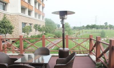 Vertical Garden Outdoor Patio Heater , Door Opening Free Standing Patio Heater