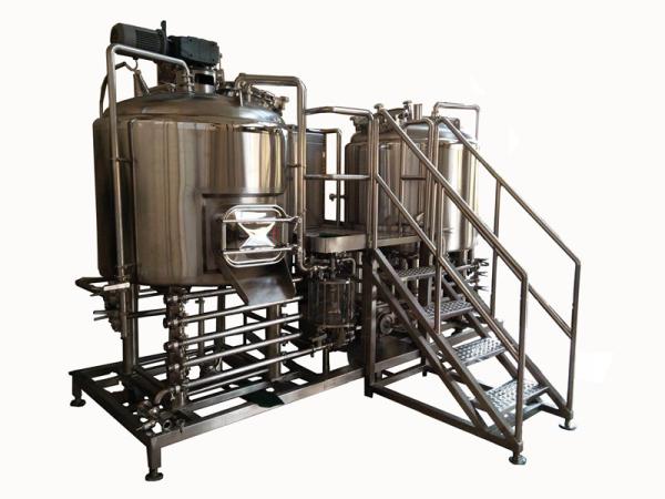 Manual Control 1000L Small Microbrewery Equipment Micro Brewing Systems Eco Friendly