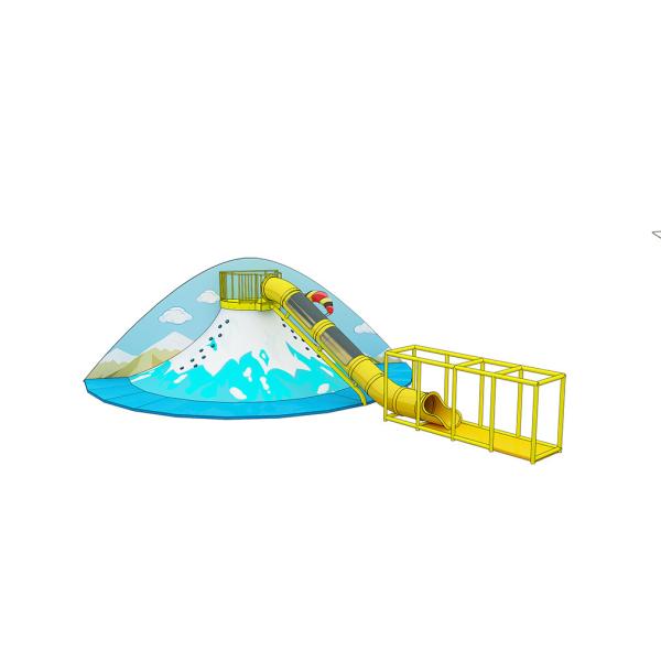 Volcano Climbing Slide for Kids Indoor Outdoor Playground Equipment