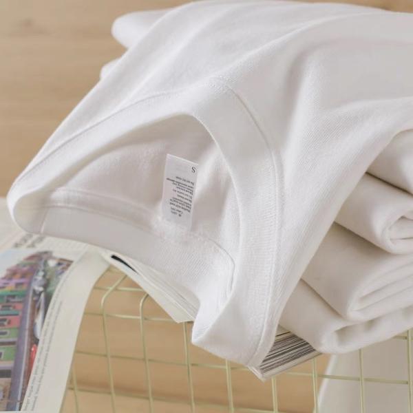 camisetas em branco personalizadas XS-3XL 100% algodão 220gm Plus Size camisetas masculinas