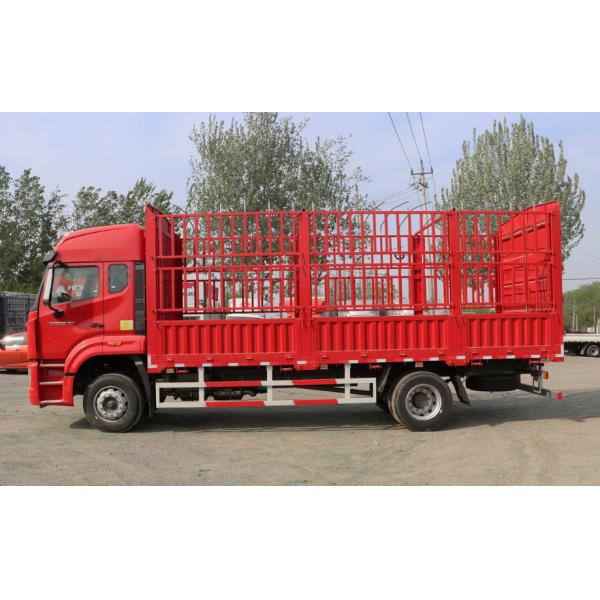 Red 8x2 Truck Diesel Heavy Truck Vehicle 316/429 Horsepower