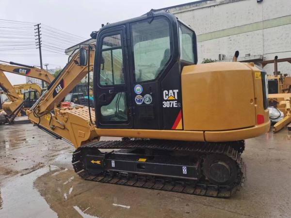 Used Crawler Excavator 307 Caterpillar America Mini Digger Cat 306 307e 308 for Market