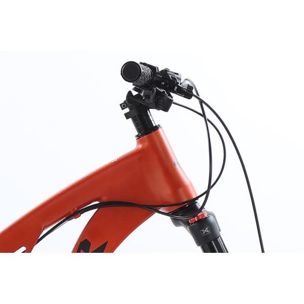 SHIMANO Kit MTB Gear Cycle GOMID Four Link Trail Mountain Bike with Full Suspension and Thru Axle Alloy Frame