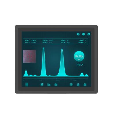 Monitor industrial integrado para exteriores OEM de 21.5 pulgadas 1920x1080 TFT IP65, computadoras industriales todo en uno con panel táctil