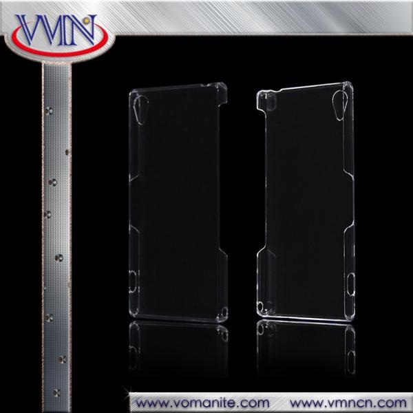 Crystal PC Hard Cover Case For Sony xperia z5 clear transparent tough case