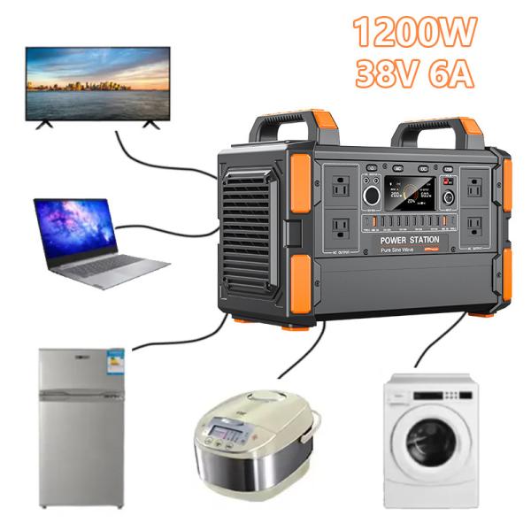 Avcon Lithium Battery Generator 3000 Watt Electric Power Station Portable Power Bank Charger Ev Car Jump Starter