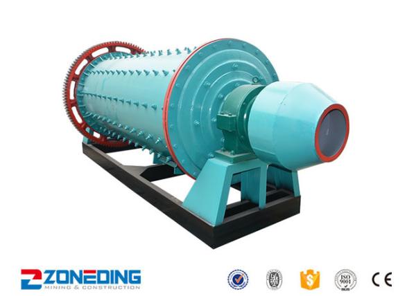 Small Stone Ball Grinding Mill Machine For Cement / Overflow Ball Mill Equipment