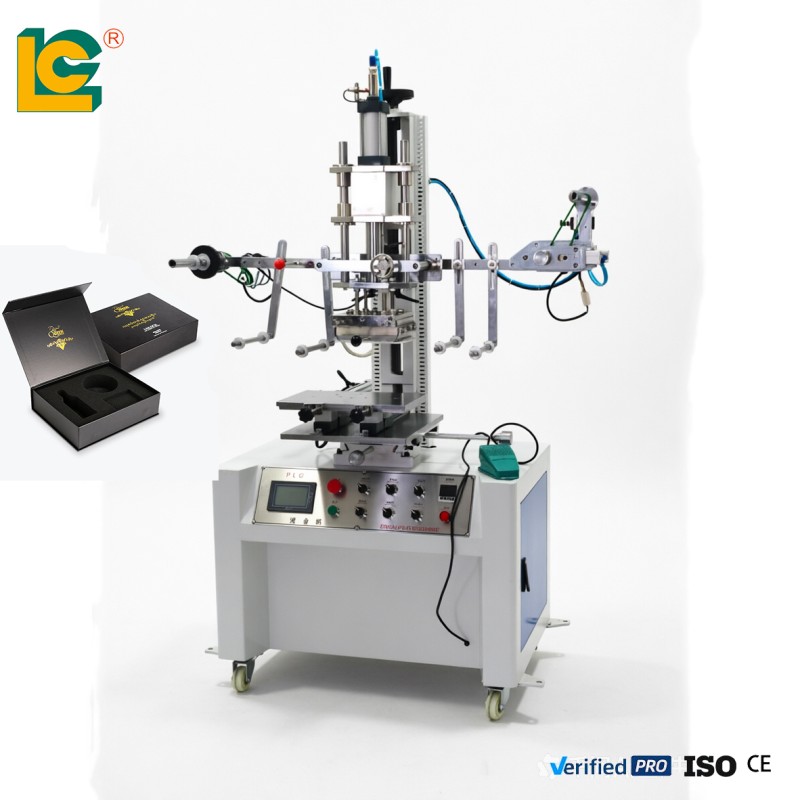 Semi-automatic Push-pull Worktable Flat Hot Stamping Machine