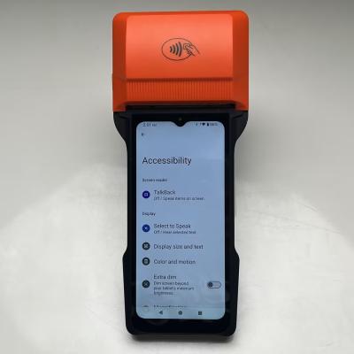 32GB Handheld Point Of Sale System 2.4G Wifi / 5G Wifi Wireless Smart POS For Retail Kiosk