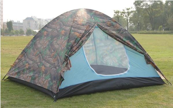 Fashional Army Woodland Dome Tent 3-4 Person Double Layer Hot Selling Woodland Camping Tent(HT6066)