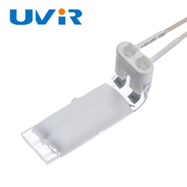 UVIR 3D L-Type White Coating Quartz Infrared Heating Element 1100W 115V