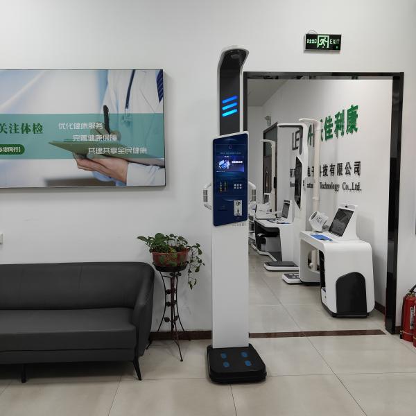 Steel Coin-Operated Height and Weight Measuring Machine with Packing Size 104*34*35cm