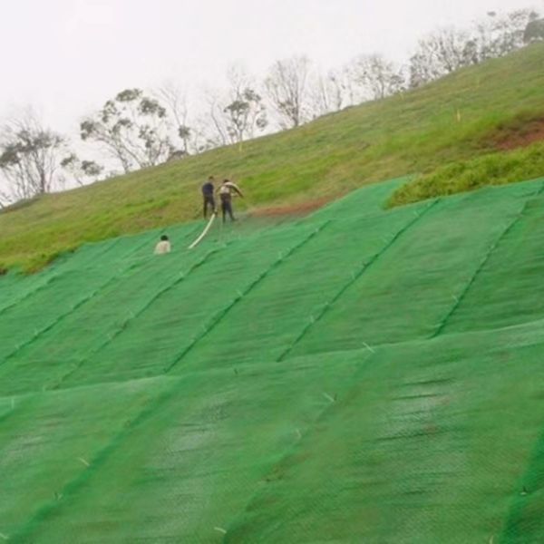 3D Composite Geo Net Drainage 16KN/M Geogrid Net Infrastructure Protection