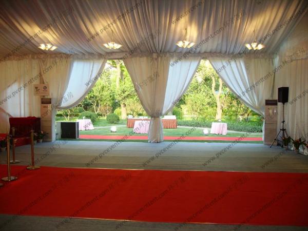 Decorations Outdoor Luxury Wedding Event Tents , Large Wedding Tent For Parties