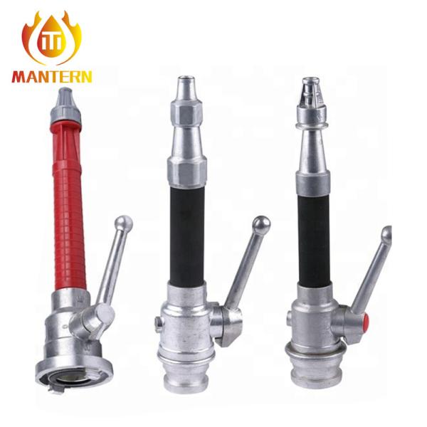 Aluminium Material Fire Hose Nozzle 16 Bar Working Pressure MTSN Series