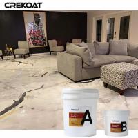 Low Odor White Metallic Epoxy Floors Coating Opções de textura antiderrapante para segurança