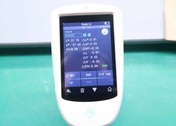 Flat Grating Liquid Spectrophotometer TS7700 Plastics Cars Film Electrification Color Measurement Instrument