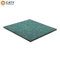 Espessura 2cm tapetes de piso de borracha desportiva resistente ao desgaste resistente ao fogo