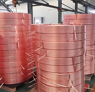 Red Copper Coil Pipes 0.3mm-80mm For HVAC Water Supply Industrial Applications
