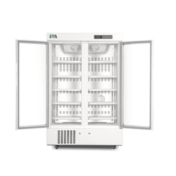 2-8 холодильник хранения фармации двойной двери степени 656L биомедицинский вакционный для холодильника лекарств