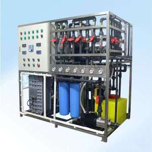 RO + EDI Système d'eau ultrapure avec processus de soudage et de polissage de pr