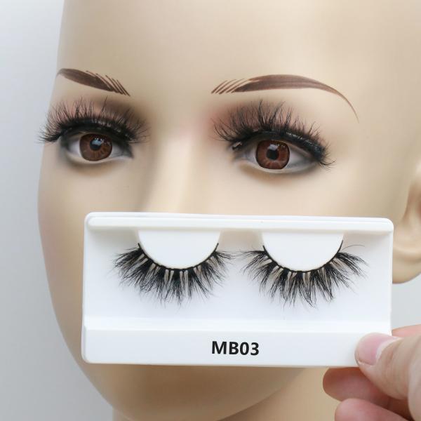 OEM Handicrafts Long 10mm Thin Natural False Eyelashes For Beginners