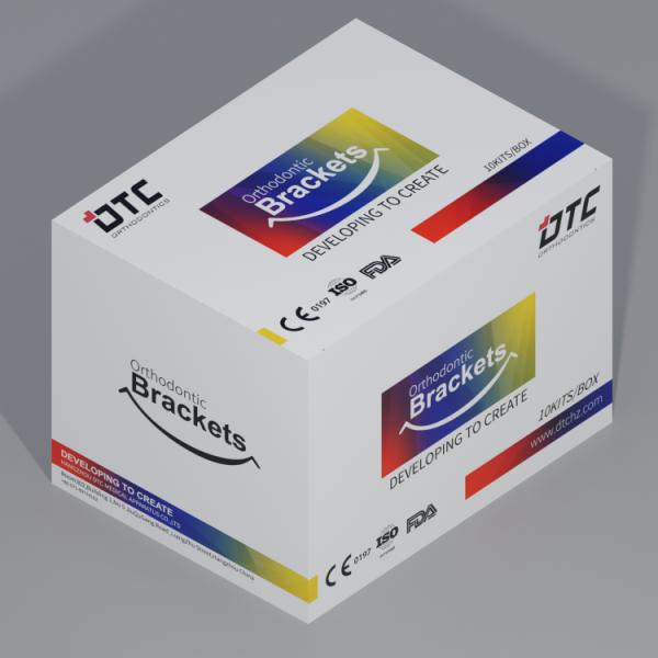 Standard Size DTC Laser Dental Material Orthodontic Dental Brackets CE ISO Accredited