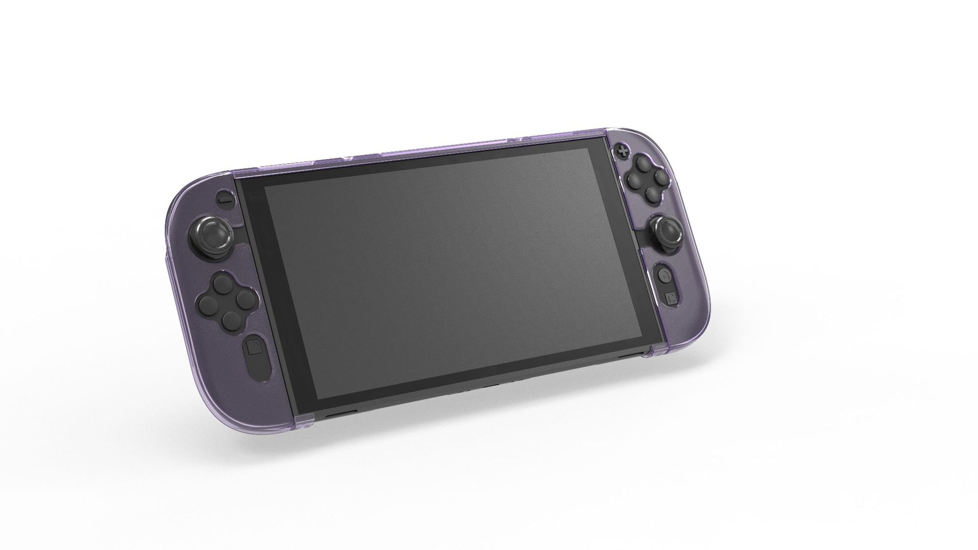 Laudtec Clear Case for Switch 2 (2025) Carrying Protective PC Case, Shockproof PC & TPU Protective Grip Cover Anti-Scratch