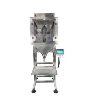 10-2000g Semi Automatic Granule Filling Machine 10-16 Bags/Min Stainless Steel