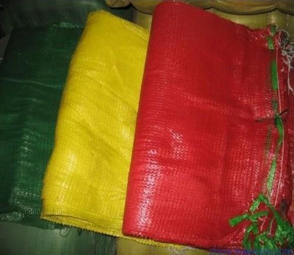 Industrial Agriculture 50x80 cm PP PE Fresh Fruit Onion Sacks Packing Leno Mesh Bag For Vegetables