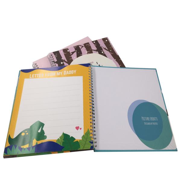 Unique Design Scrapbook For Kids / Rigid Cover Baby Girl Scrapbook Album