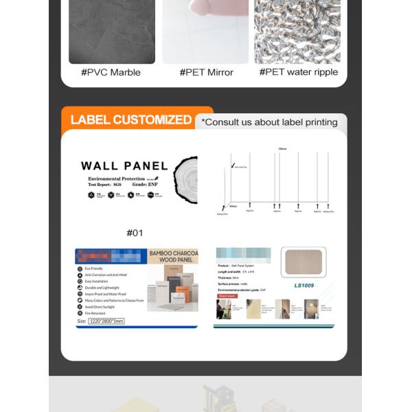 1200*2440 Бамбуковая древесная фанера из древесного угля