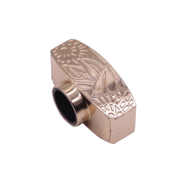 Os tampões ligas de zinco do perfume do metal de Beatuiful para bens luxuosos, fazem seu próprio logotipo