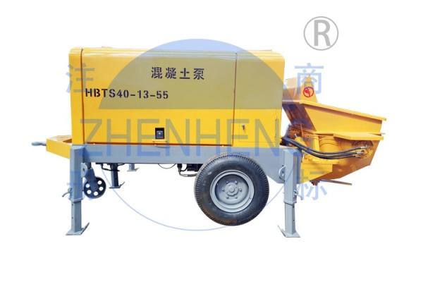 Bomba concreta elétrica 40m3 da válvula de S/tamanho 1780 do × 2060mm do × capacidade 4570 de H