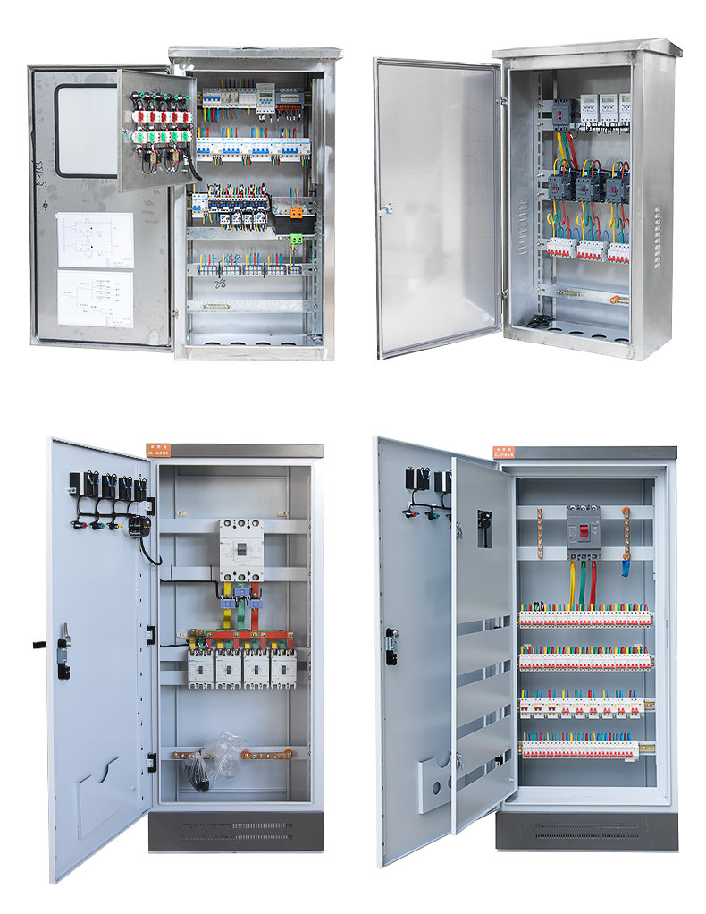 Dual Power Supply Copper Busbar Incoming Outgoing Line Strong Current Distribution Box