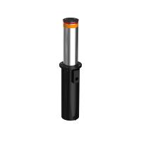 304 316 Stainless Steel Telescopic Bollards with High Security Automatic Rising 219x600mm