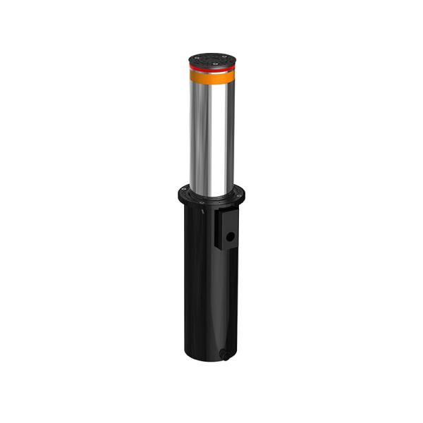 304 316 Stainless Steel Telescopic Bollards with High Security Automatic Rising 219x600mm