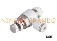 Controlador pneumático Fittings da velocidade de NSE 1/8