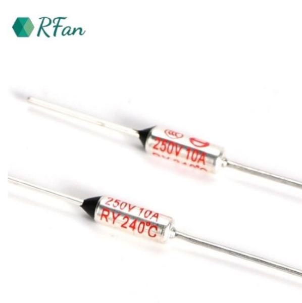 113°C Fusível térmico cerâmico Disponível de corte térmico 250V 15A Para transformador