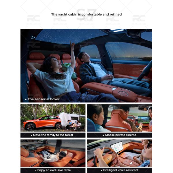 Chinese DEEPAL S7 EV 2023 620km Pure Electric Left Hand Driving SUV For Exportation