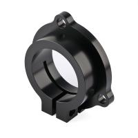 Acier inoxydable Aluminium 6061 Oxyde noir Découpe de précision Prototypage rapide Services de fraisage CNC Parties avec pièces métalliques
