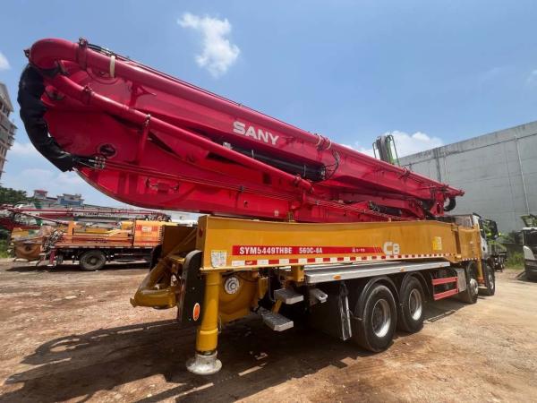 Truck Mounted Concrete Pump Truck Second Hand 2020 Year Sany 56 M With Benz Chassis Factory Price