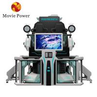 Montanha-russa de rotação 360 Vr Fly 9d Cinema Simulador de dois lugares Equipamento de playground interior