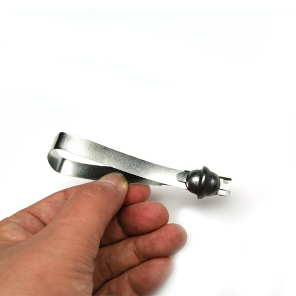 US-MS03 Tin Plated Iron Metal Strap Seals With Fixed Length Locking Mechanism