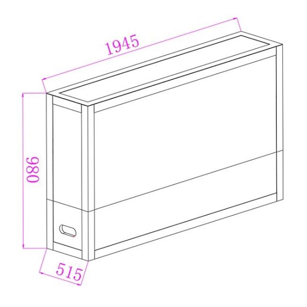 New Style 55-Inch Floor Stand Indoor and Super Narrow Frame Android Smart Transparent OLED Screen