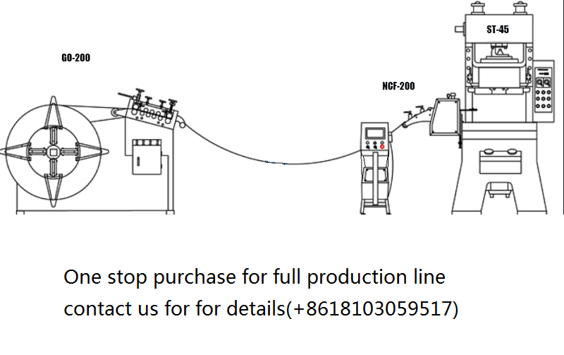 Servo Motor NC Feeder Machine For Metal Sheet Plate Stamping