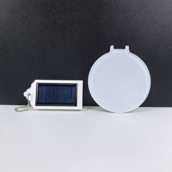 Solar-Powered Sublimation Acrylic Pendant Light Blanks Custom Acrylic Lamp Ornament Holiday Decorations
