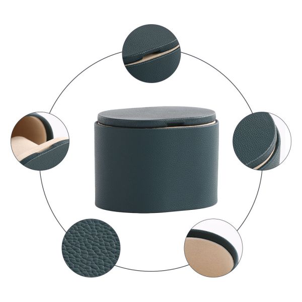 Slide Luxury Single Watch Roll Pu Leather Box Storage Custom Logo 1 Slot Storage Watch Travel Box