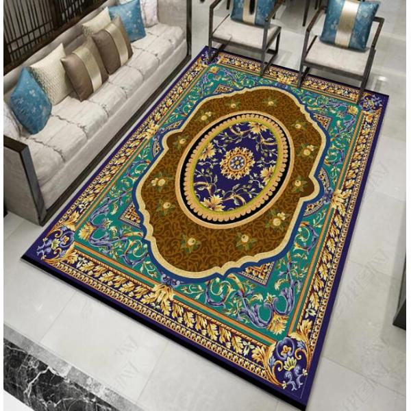 New Chinese Style Bedroom Floor Carpets 200*300cm Washable Rectangle Living Room Carpet