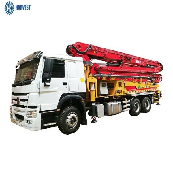 bomba concreta montada caminhão de enchimento da altura 130m3/H HB39K 39m de 1580mm
